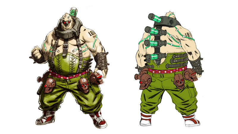 Illustration for article titled This Lizard Piggy Went to Anarchy Reigns